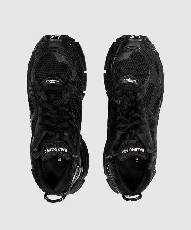 Sneakers BALENCIAGA, Runner Trainers, Full Black - 656063W3RA11000