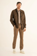 Jeans HAND PICKED, Ravello slim-fit trousers,  Light Brown 2