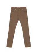 Jeans HAND PICKED, Ravello slim-fit trousers,  Light Brown