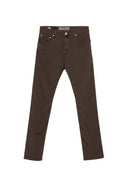 Jeans HAND PICKED, DARK BROWN
