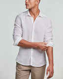 Camasa STENSTROMS, White Linen Shirt
