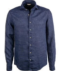 Camasa Stenstroms, Fitted Body, Dark Blue