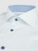 Camasa STENSTROMS,White Contrast Twill Shirt