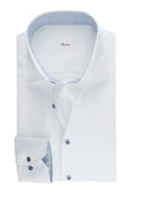 Camasa STENSTROMS,White Contrast Twill Shirt