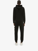 Pantaloni ALEXANDER MCQUEEN, Graffiti Joggers, Black