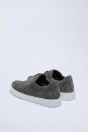 Sneakers LBM, Suede slip-on sneakers in smoky gray