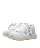 SNEAKERS OFF WHITE,  Out Of Office Chunky Varsity Sneakers, Albastru deschis