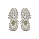 SNEAKERS BALENCIAGA, Model 3XL, Alb Inchis