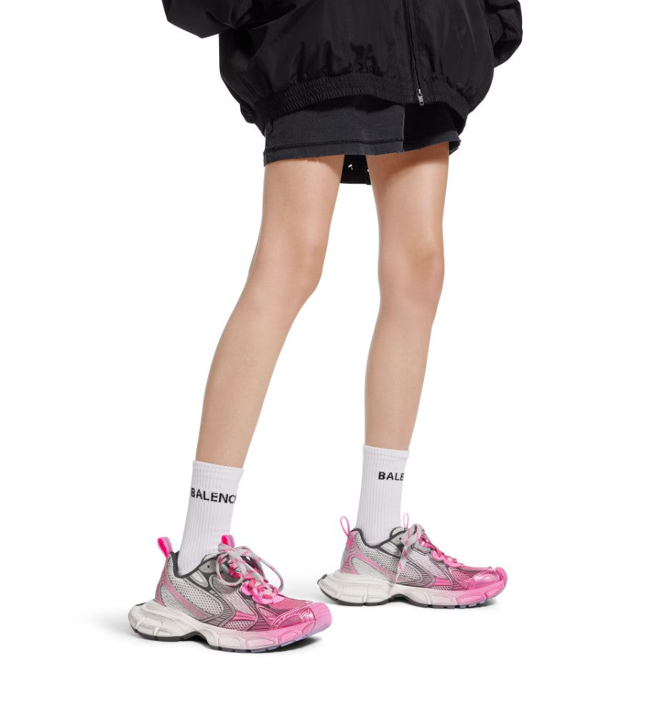 SNEAKERS BALENCIAGA, Model 3XL, Spray Sneaker, Grey Pink