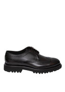 Pantofi FRANCESCHETTI, Brogue Style, Sturdy Sole Detail, Dark Brown