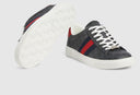 Sneakers GUCCI, Ace trainer with Web,Grey