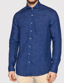 Camasa Stenstroms, Slim Fit, Bleumarin