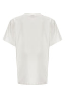 TRICOU ALEXANDER MCQUEEN , Skull Print, Alb