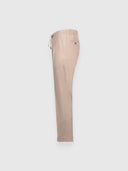 Pantaloni GRAN SASSO, Flanel cu pliuri, Beige