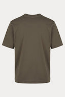Tricou GRAN SASSO, Regular Fit Round Neck Jersey T-shirt, Verde