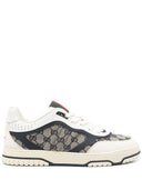 Sneakers GUCCI, Re-Web Panelled, Beige and Bleumarin