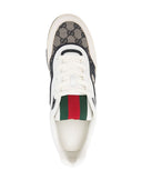 Sneakers GUCCI, Re-Web Panelled, Beige and Bleumarin