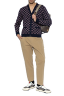 Sneakers GUCCI, Re-Web Panelled, Beige and Bleumarin