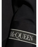 Camasa ALEXANDER MCQUEEN, Black, Insertie Logo, 792109QNAAB1000