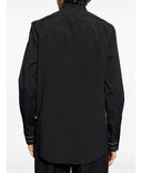 Camasa ALEXANDER MCQUEEN, Black, Insertie Logo, 792109QNAAB1000