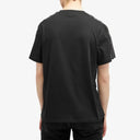 TRICOU ALEXANDER MCQUEEN , Insertie maneci, Negru, 794636QXAAN0548