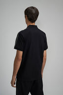 Tricou Alexander Mcqueen, Polo, Full Black, Insertie Benzi