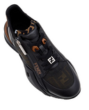 Sneakers FENDI, Flow, Smooth Leather, FF, Black