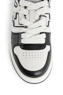 Sneakers Fendi, Match Leather Low-Top, Fine Details, Black and White