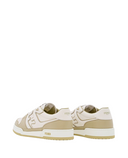 Sneakers Fendi, Low-Top, Lace Up, Light Beige, White