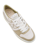 Sneakers Fendi, Low-Top, Lace Up, Light Beige, White