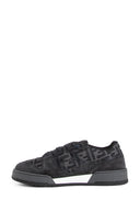 Sneakers FENDI, Match, Monogram Print, Black