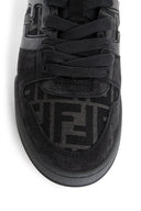 Sneakers FENDI, Match, Monogram Print, Black