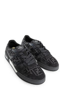 Sneakers FENDI, Match, Monogram Print, Black