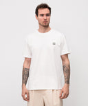 Tricou Valentino, with VLogo Patch, White,Regular Fit
