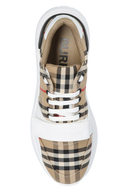 SNEAKERS BURBERRY, Vintage Check-pattern touch-strap sneakers, Beige