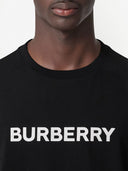 Tricou BURBERRY, Logo Insert, Oversized, Black
