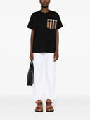 Tricou BURBERRY, Pocket Insert, Pattern, Black