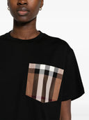 Tricou BURBERRY, Pocket Insert, Pattern, Black