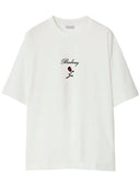 Tricou BURBERRY, Rose Insert, White