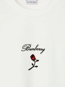 Tricou BURBERRY, Rose Insert, White