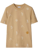 Tricou BURBERRY, Motif Insert, Beige