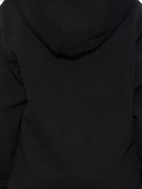 Hanorac BURBERRY, Cotton hoodie Logo, Negru