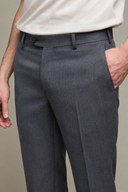 Pantaloni L.B.M. 1911, Wool-cotton – Graphite Blue