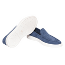 Loafers GIANFRANCO BUTTERI, Slip-on, Minimal Denim Blue