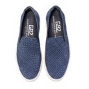 LOAFERS GIANFRANCO BUTTERI , Woven Craft, Denim Blue