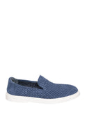LOAFERS GIANFRANCO BUTTERI , Woven Craft, Denim Blue
