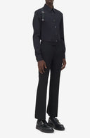 Camasa ALEXANDER MCQUEEN, Harness Shirt in Black