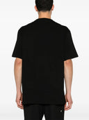 TRICOU ALEXANDER MCQUEEN, Skull Flocked, Black