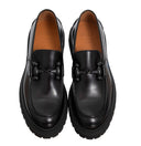Loafers ROSSI, Black Leather, 857NERO