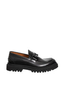 Loafers ROSSI, Black Leather, 857NERO